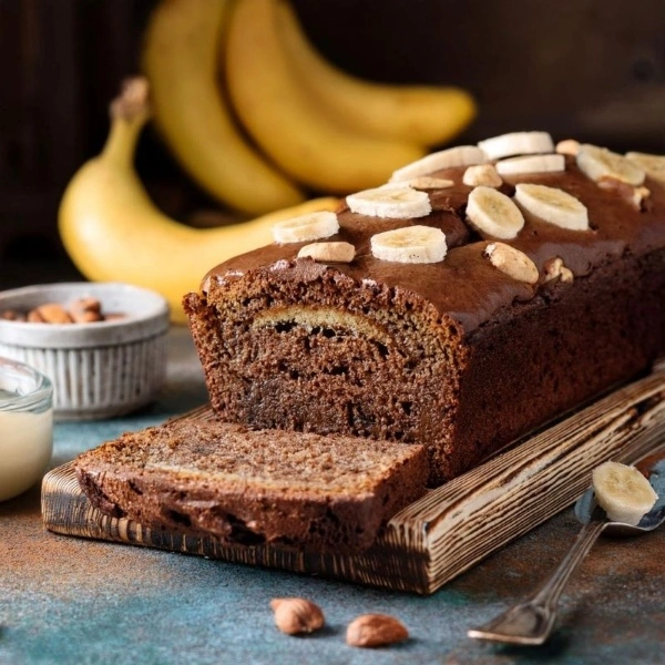 Chocolate Banana Bread recipe