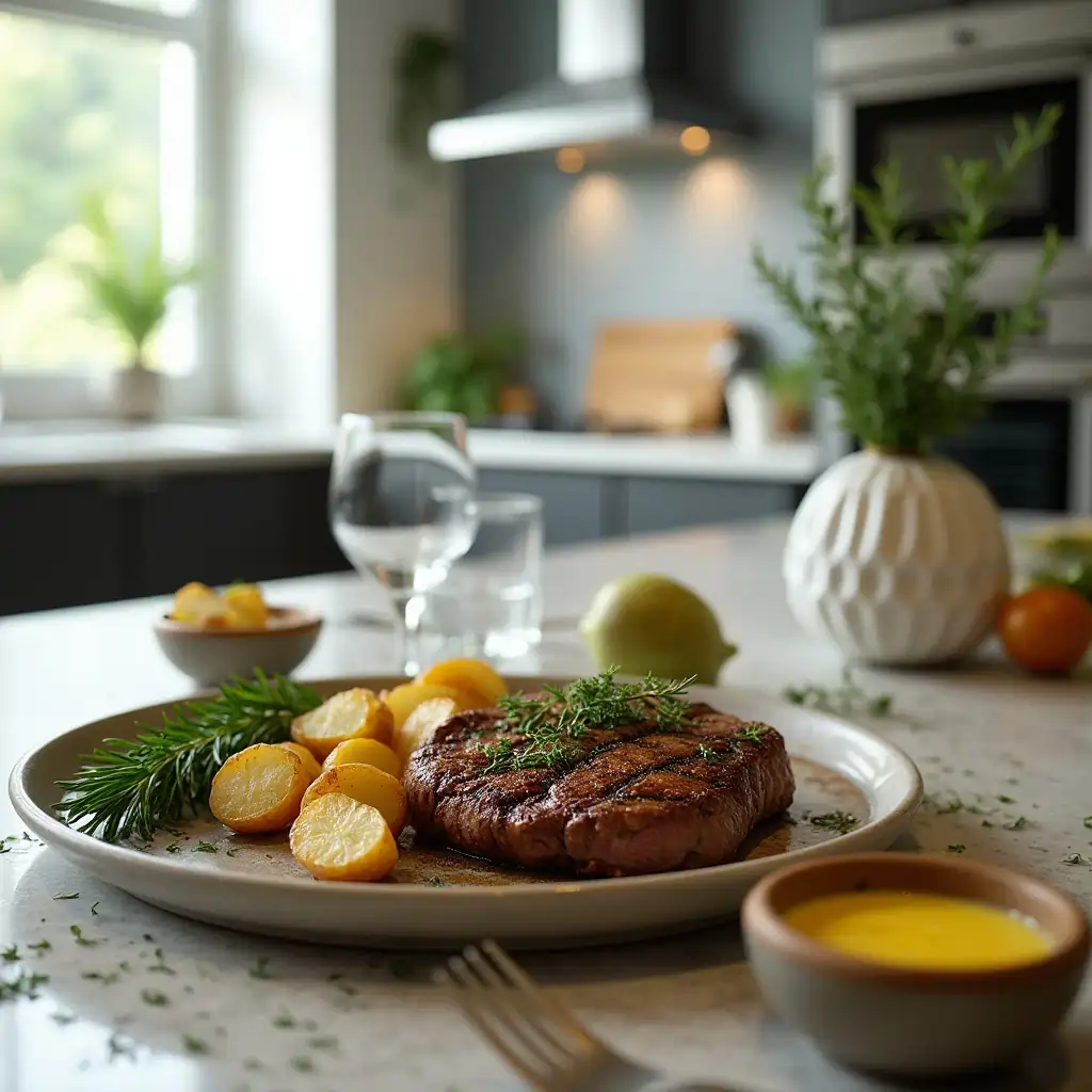 garlic butter steak potatoes recipes