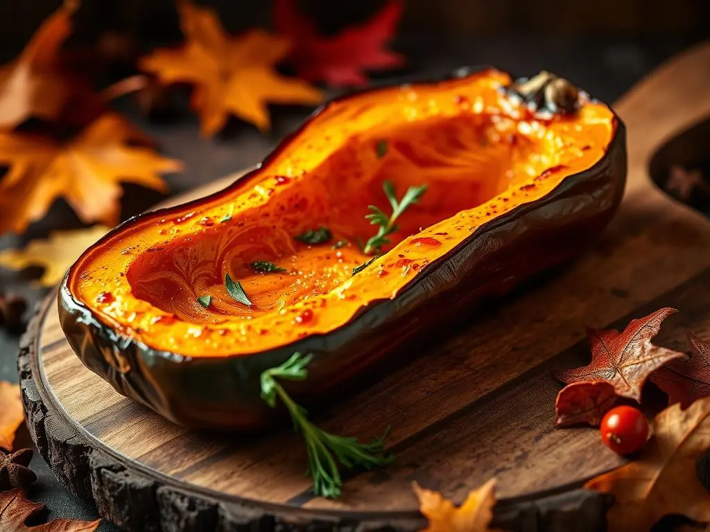 Roasted butternut squash