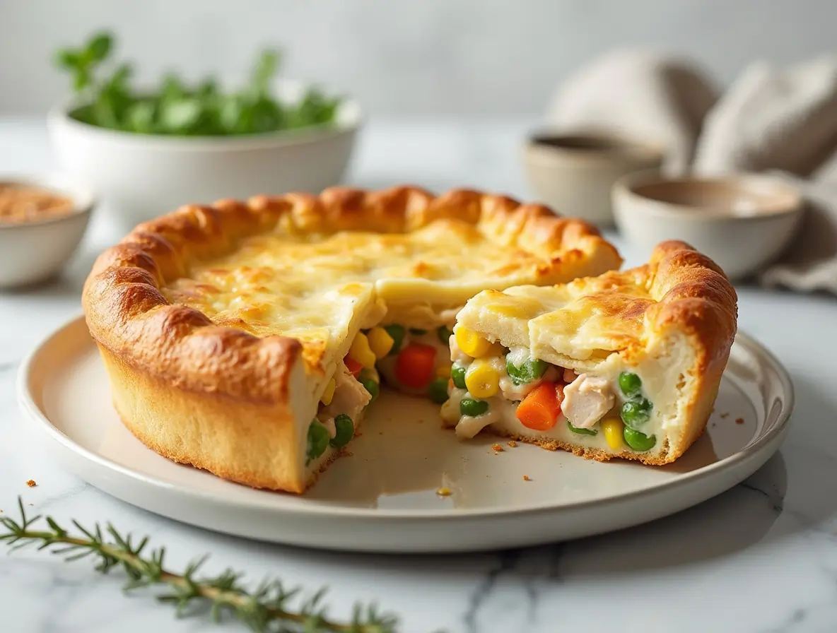 Easy Pillsbury chicken pot pie