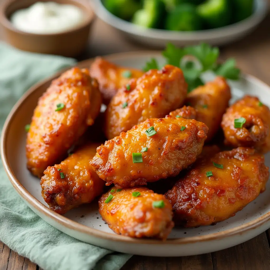 frozen chicken wings in air fryer